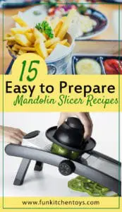 easy recipes for mandolin slicer